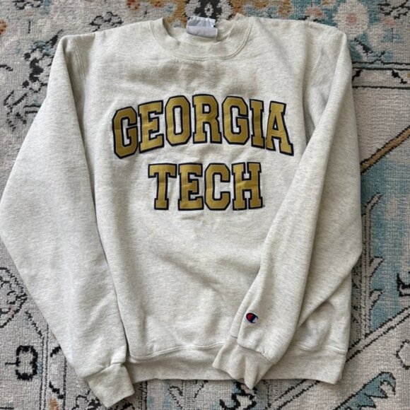 Georgia Tech Champion Sweatshirt - Picture 1 of 5